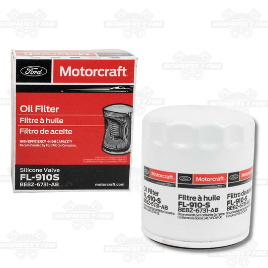 Filtro de Aceite Motor FL910 Ford Motorcraft